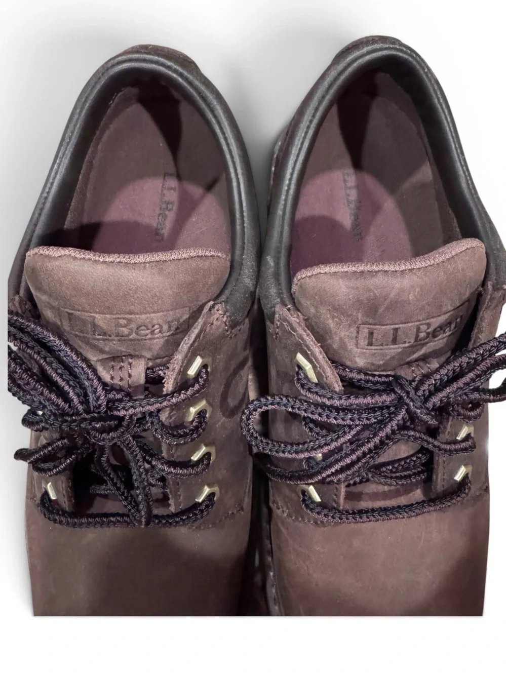 L.L.Bean Men’s Brown Lace-Up Casual Shoes Size 8 Medium NWOB